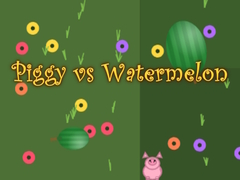 Oyunu Piggy vs Watermelon