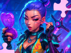 Oyunu K-Pop Puzzle Hunters