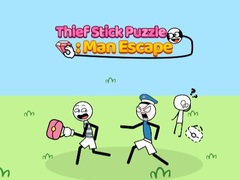 Oyunu Thief Stick Puzzle Man Escape