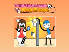 Oyunu Thief Stick Puzzle: Man Escape