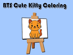 Oyunu BTS Cute Kitty Coloring