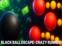 Oyunu Black Ball Escape: Crazy Runner