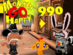 Oyunu Monkey Go Happy Stage 990