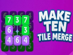 Oyunu Make Ten Tile Merge
