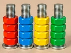 Oyunu Nut Sort Color Puzzle Game