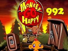Oyunu Monkey Go Happy Stage 992