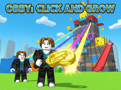 Oyunu Obby: Click and Grow