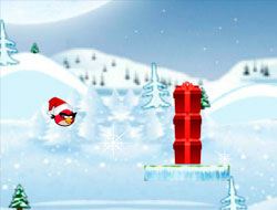 Uzay Noel Angry Birds