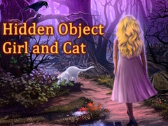 Oyunu Hidden Object Girl and Cat