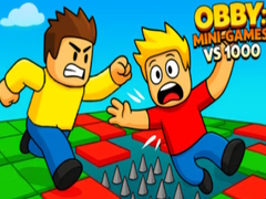 Oyunu Obby: Mini-Games VS 1000