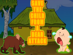 Oyunu Save the Child from a Bear Attack