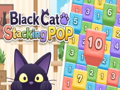 Oyunu Black Cat Stacking POP