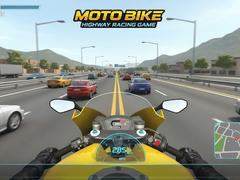 Oyunu Moto Bike Highway Racing Game