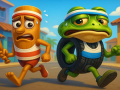 Oyunu Brainrot Marathon: Italian Animal Race