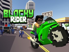Oyunu Blocky Rider