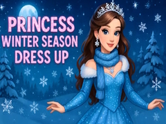 Oyunu Princess Winter Season Dress Up