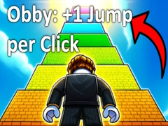 Oyunu Obby: +1 Jump per Click