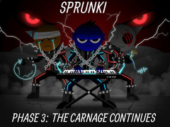 Oyunu Sprunki Phase 3: The Carnage Continues