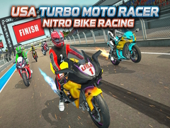Oyunu USA Turbo Moto Racer Nitro Bike Racing