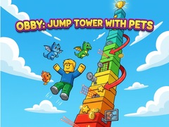 Oyunu Obby: Jump Tower with Pets