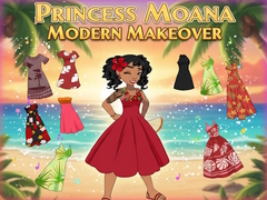 Oyunu Princess Moana Modern Makeover