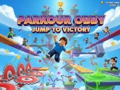 Oyunu Parkour Obby Jump to Victory