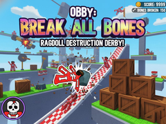 Oyunu Obby: Break All Bones Ragdoll
