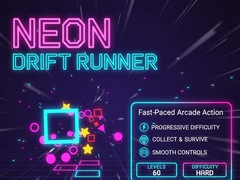 Oyunu Neon Drift Runner
