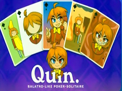 Oyunu Quin. Balatro-like poker-solitaire