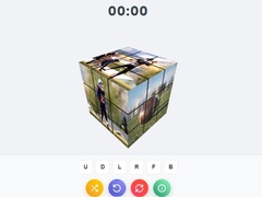 Oyunu Football Cube Puzzle