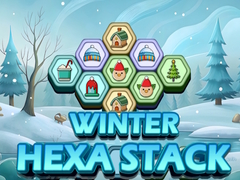 Oyunu Winter Hexa Stack