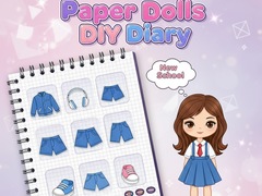 Oyunu Paper Dolls DIY Diary
