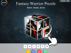 Oyunu Fantasy Warrior Puzzle