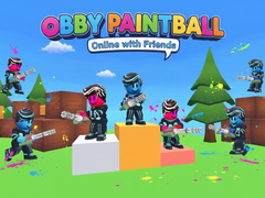 Oyunu Obby Paintball: Online with Friends