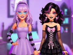 Oyunu Barbie Pastel Goth Fashion