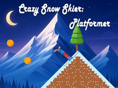 Oyunu Crazy Snow Skier: Platformer