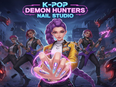 Oyunu K-Pop Demon Hunters Nail Studio