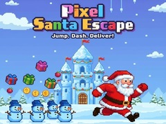 Oyunu Pixel Santa Escape