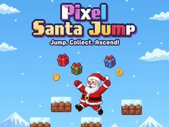 Oyunu Pixel Santa Jump