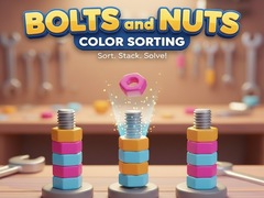 Oyunu Bolts and Nuts Color Sorting