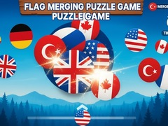 Oyunu Flag Merging Game Puzzle Game