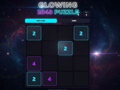 Oyunu Glowing 2048 Puzzle