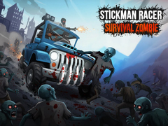 Oyunu Stickman Racer Survival Zombie