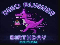 Oyunu Dino Runner Birthday Edition