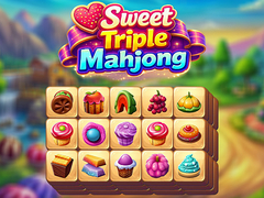 Oyunu Sweet Triple Mahjong