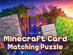 Oyunu Minecraft Card Matching Puzzle