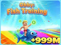 Oyunu Obby: Fish training