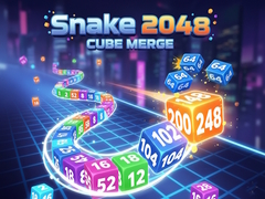 Oyunu Snake 2048: Cube Merge