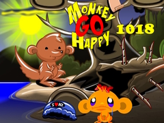 Oyunu Monkey Go Happy Stage 1018
