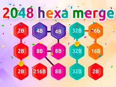 Oyunu 2048 Hex Chain Merge